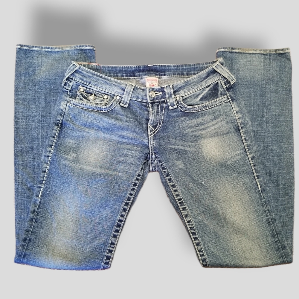 True Religion Disco Billy Big T Women's Size 28